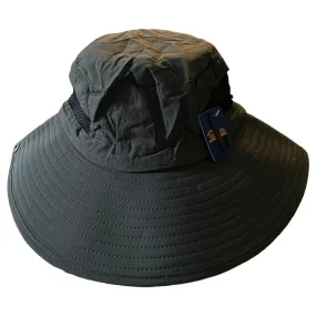 Happon Army Green Fishing Hiking Sun Bucket Hat One Size