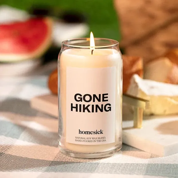 Homesick Gone Hiking Candle