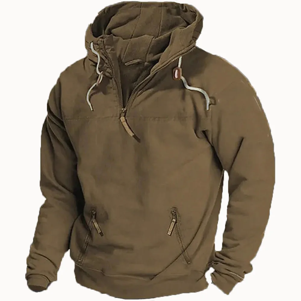 Hooded Sweatshirts Solid Color for Men