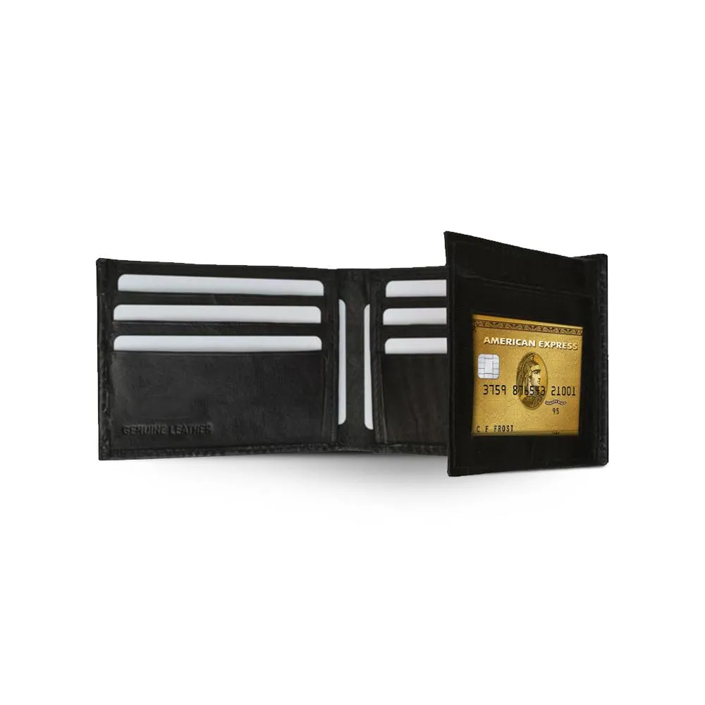 Horizontal Men Leather Wallet