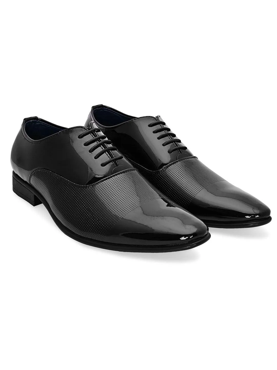 Hyde Black Patent Formal Shoes