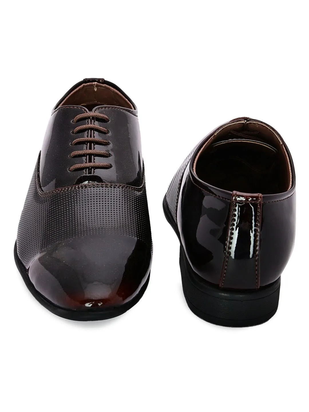 Hyde Brown Patent Formal Shoes