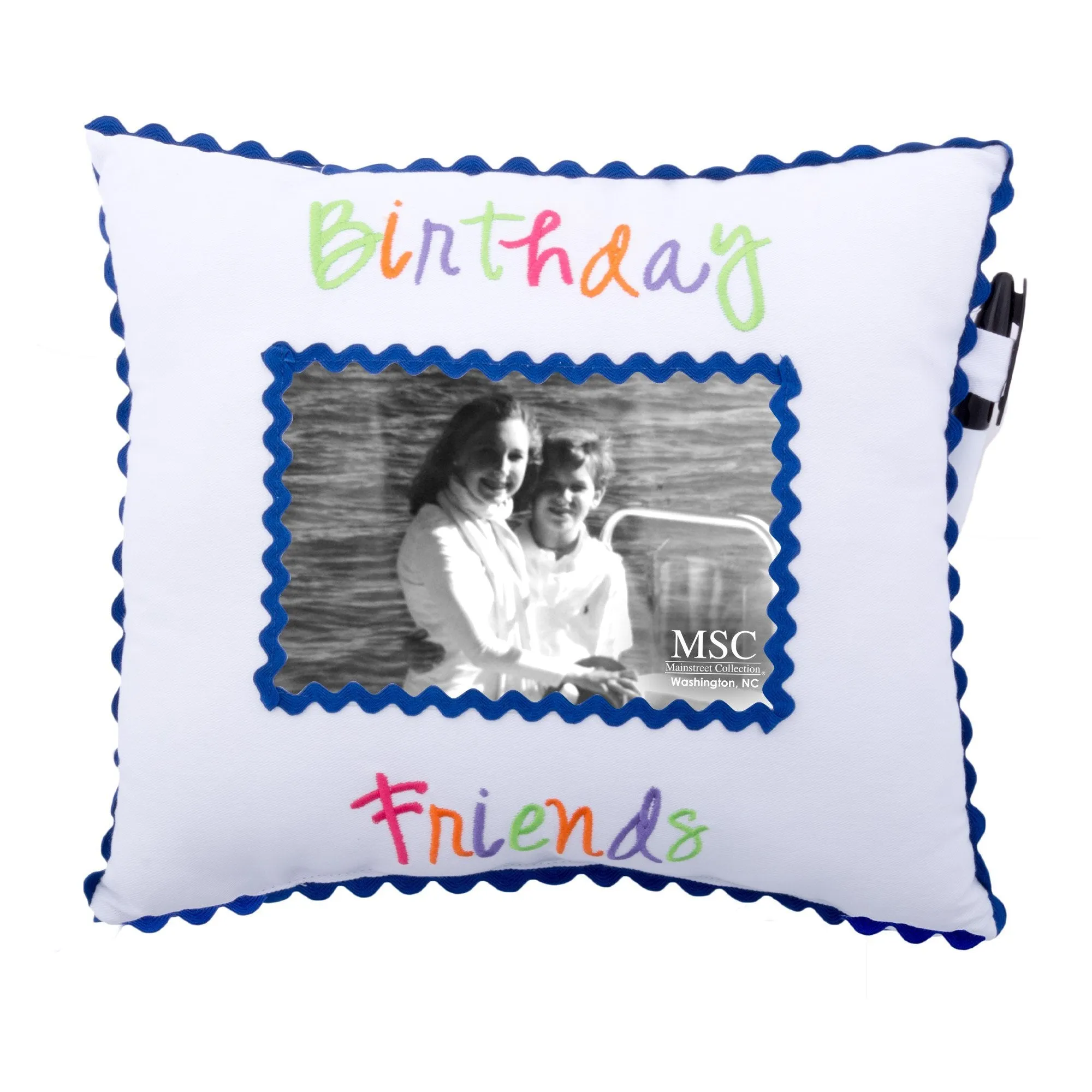 Keepsake Photo Autograph Pillow with 4x6 Photo