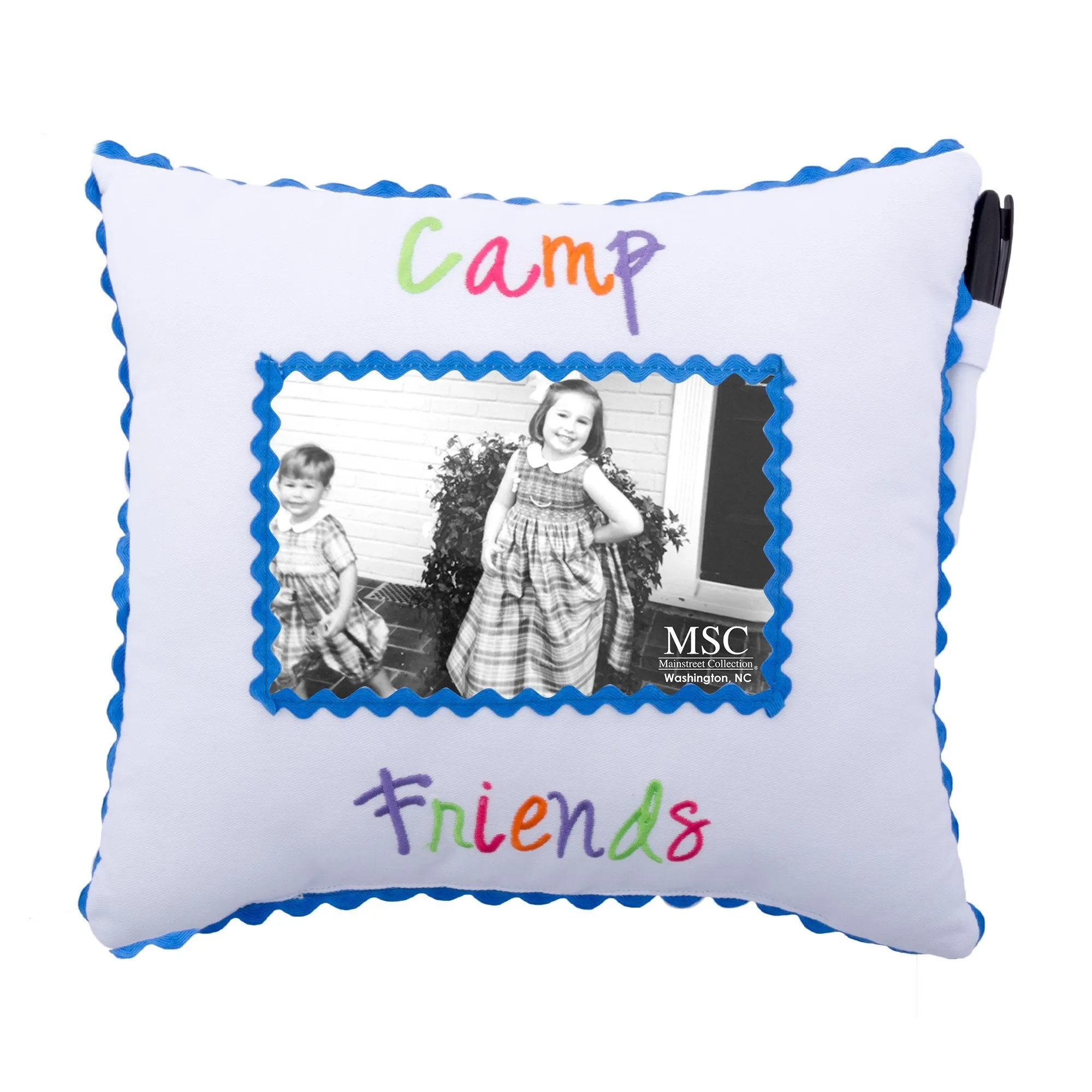 Keepsake Photo Autograph Pillow with 4x6 Photo