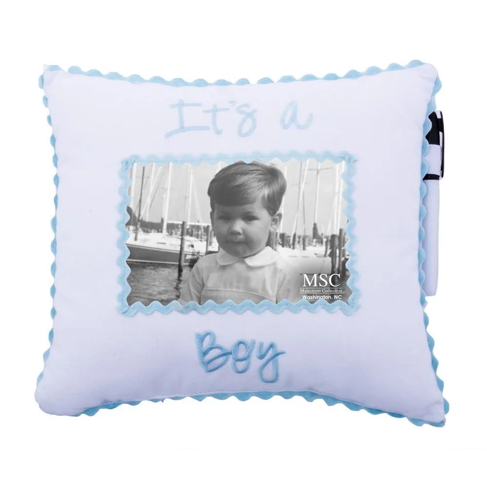 Keepsake Photo Autograph Pillow with 4x6 Photo