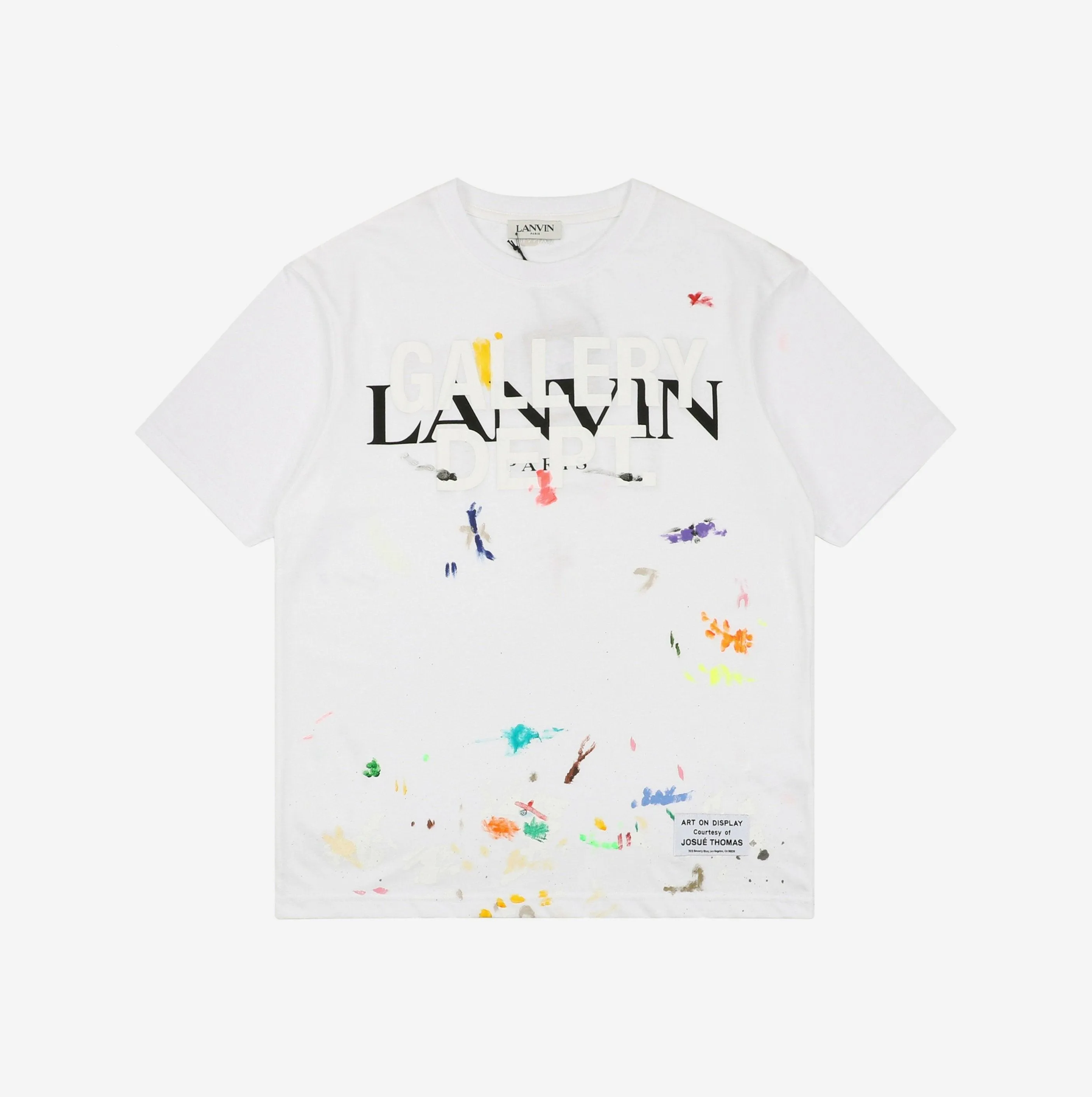 LANVIN x DEPT 21ss PAINT MARKS