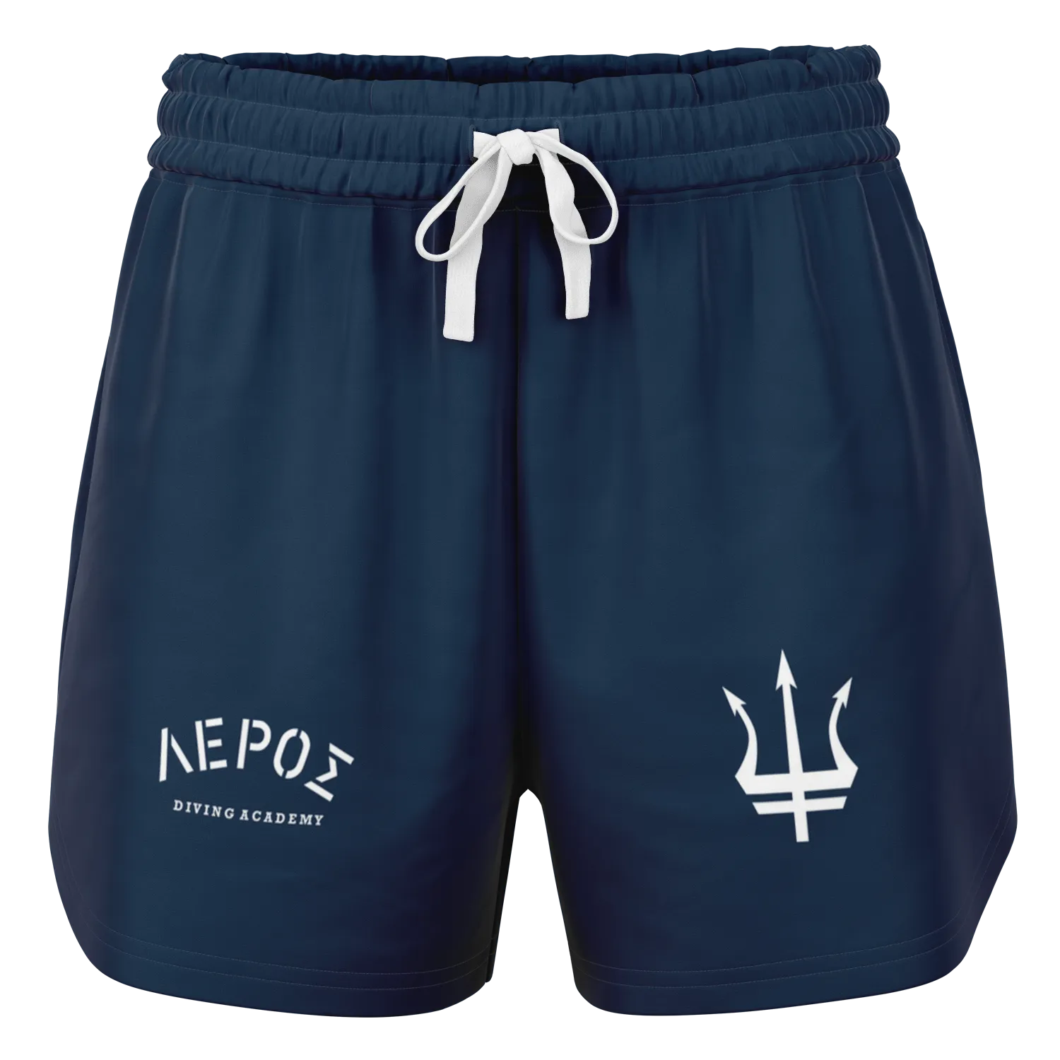 Leros Diving Academy 1991 Women's Loose Shorts Navy