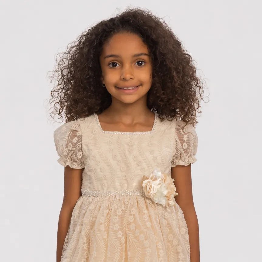 Lina Lace Girls Formal Dress