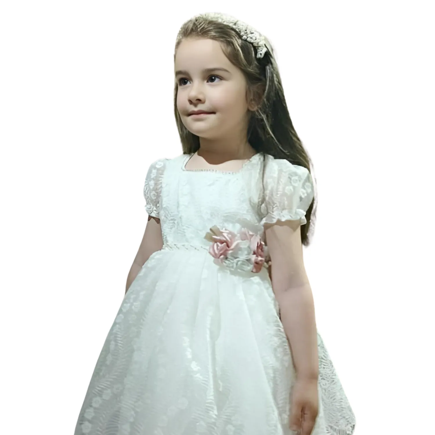 Lina Lace Girls Formal Dress