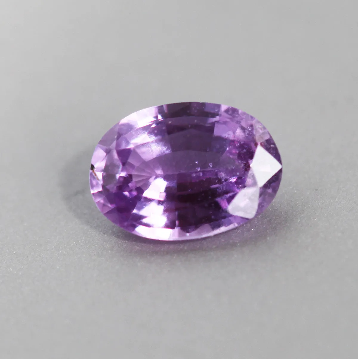 Loose 0.72 Ct Oval Purple Sapphire