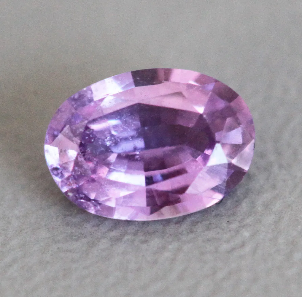 Loose 0.72 Ct Oval Purple Sapphire