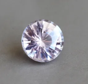 Loose 1.55 Ct Round Light Pink Sapphire