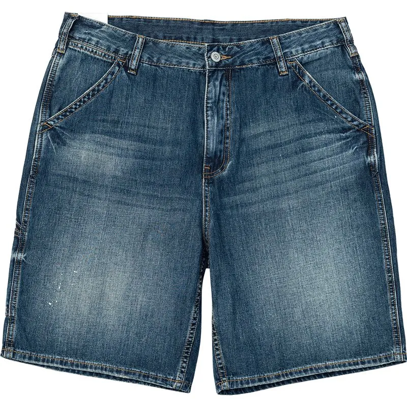 Loose Fit Denim Shorts