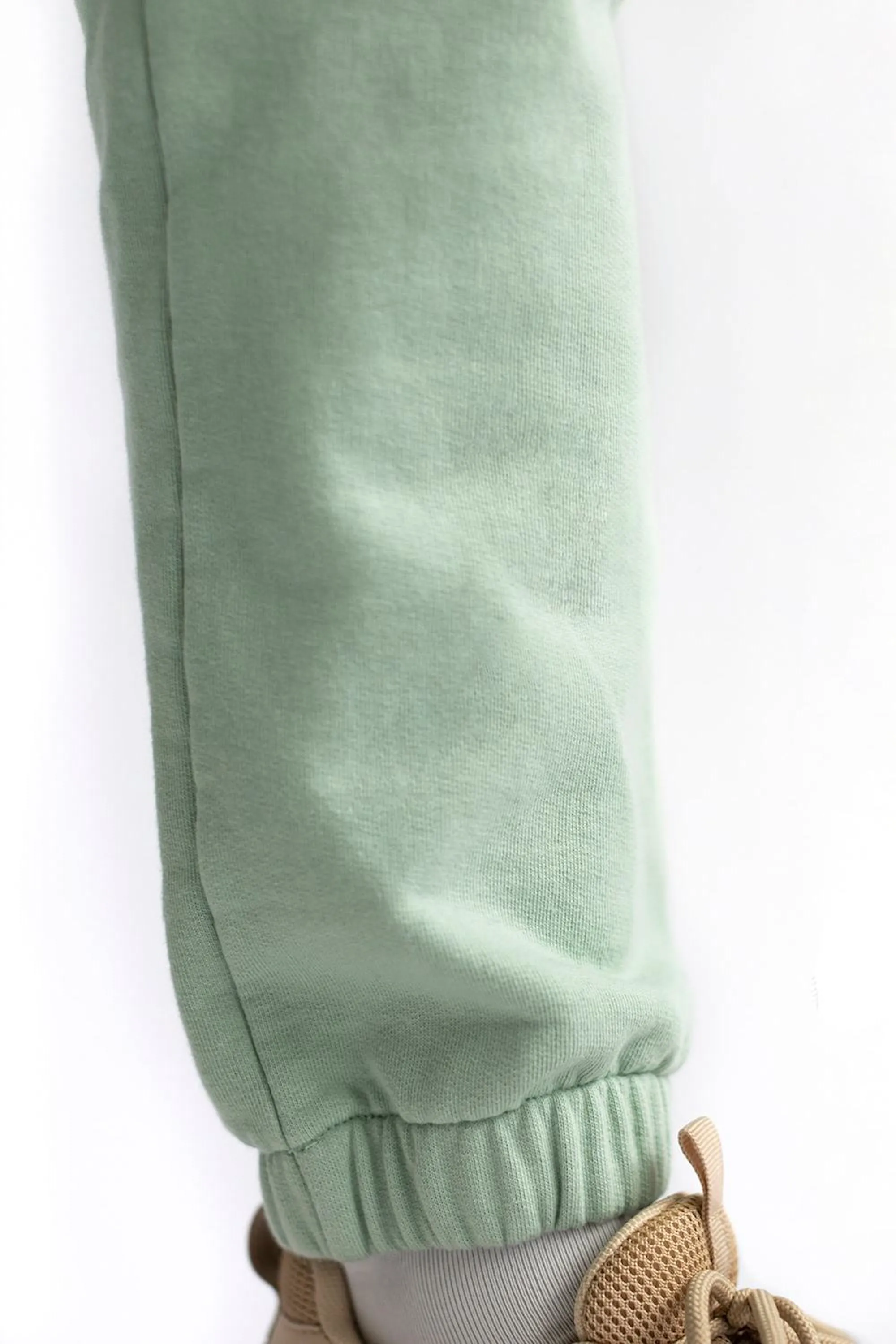 matcha green loose pants