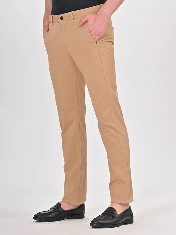 Men Brooklyn Fit Cotton Stretch Trouser