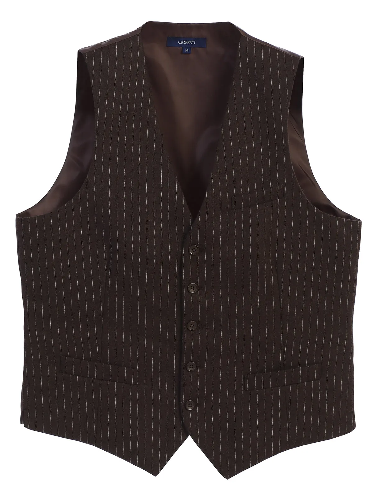 Men's Formal Pin Stripe Vest