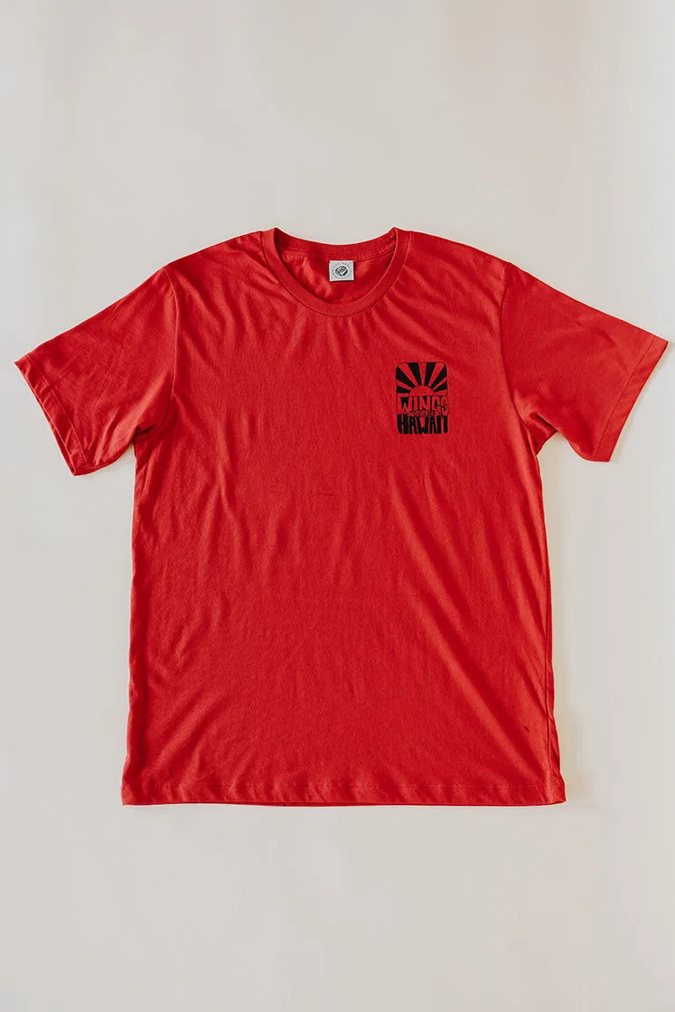 Men’s Whale Dance Tee - Red