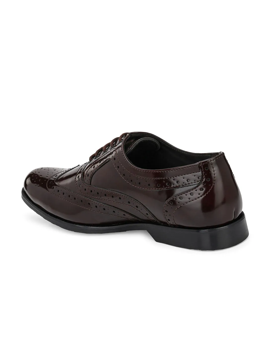 Mocha Formal Lace-Ups