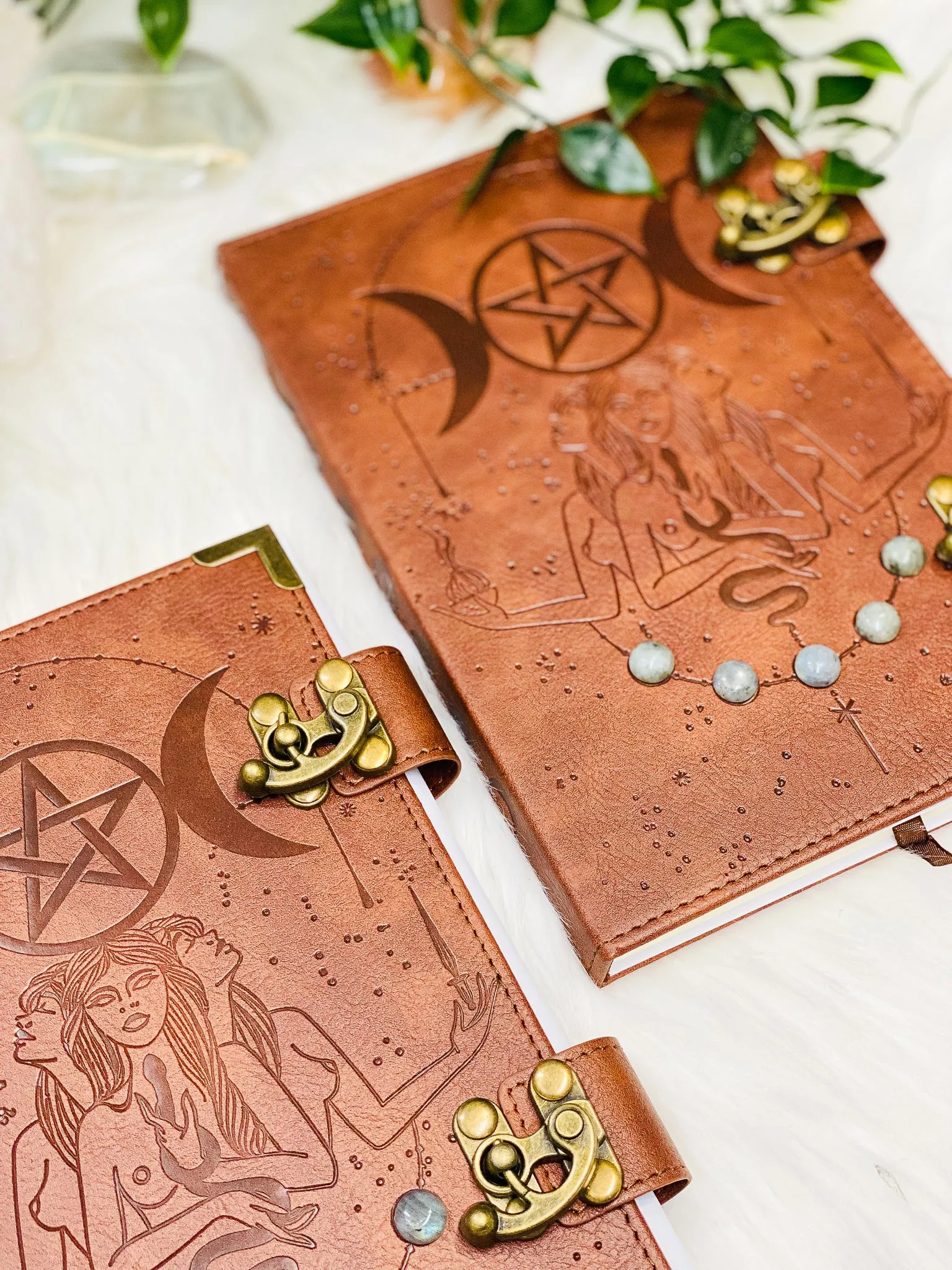 Moon Cycle Handmade Journal