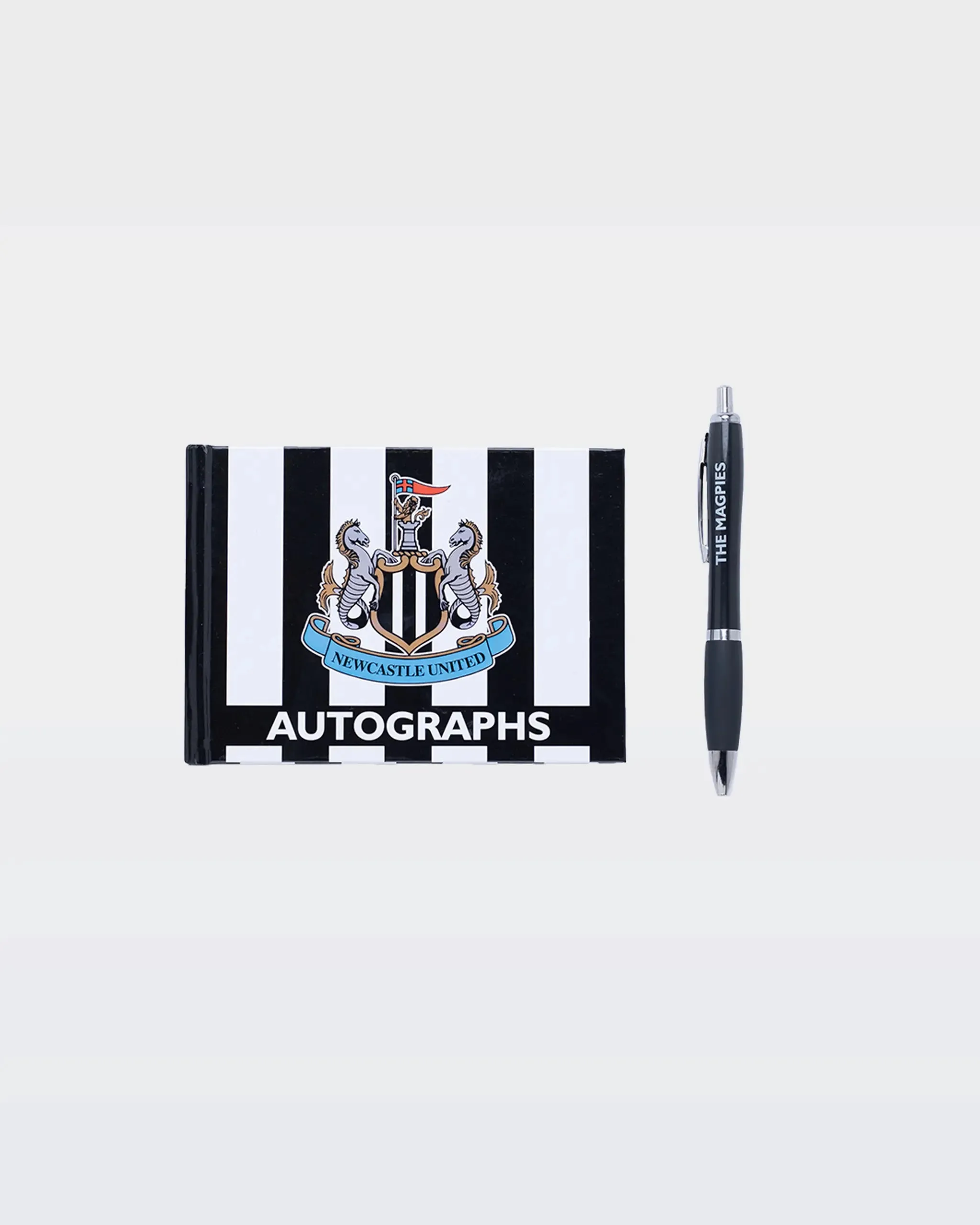 Newcastle United Autograph Book With Pen