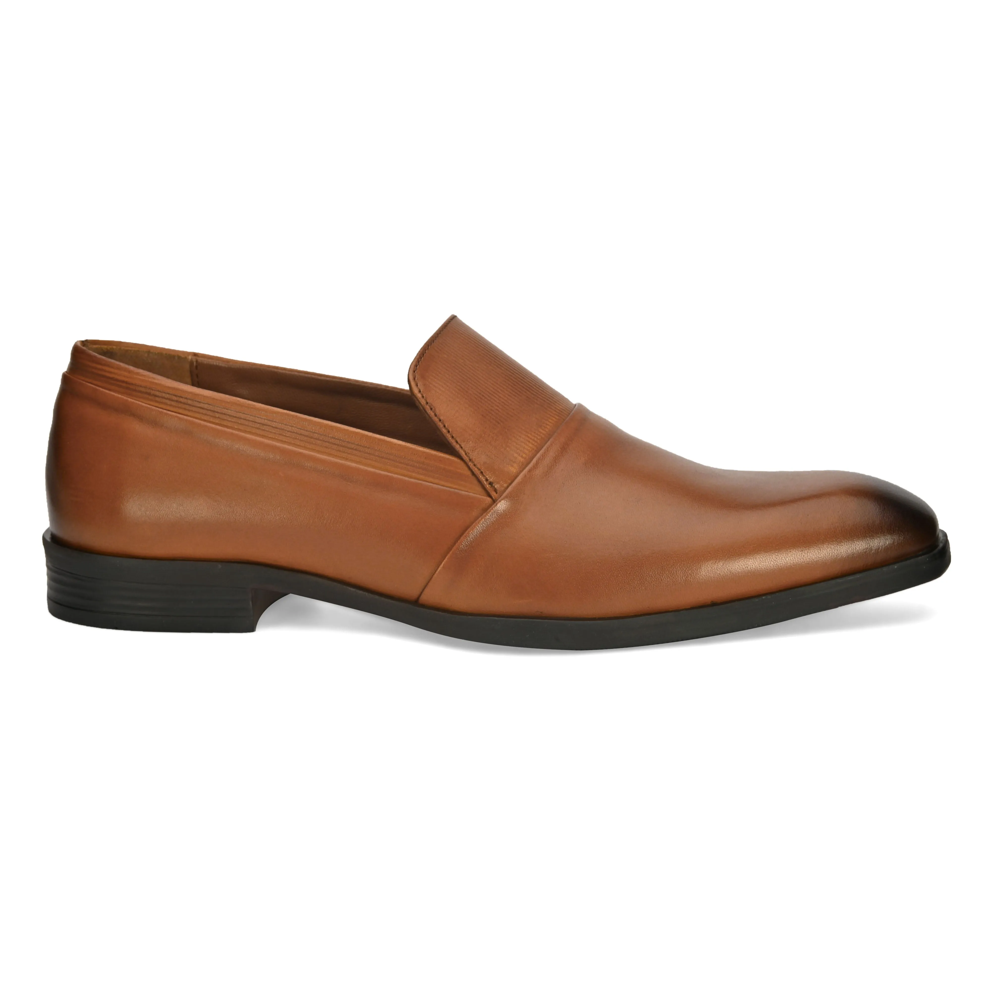 Newman Tan Formal Slip-ons