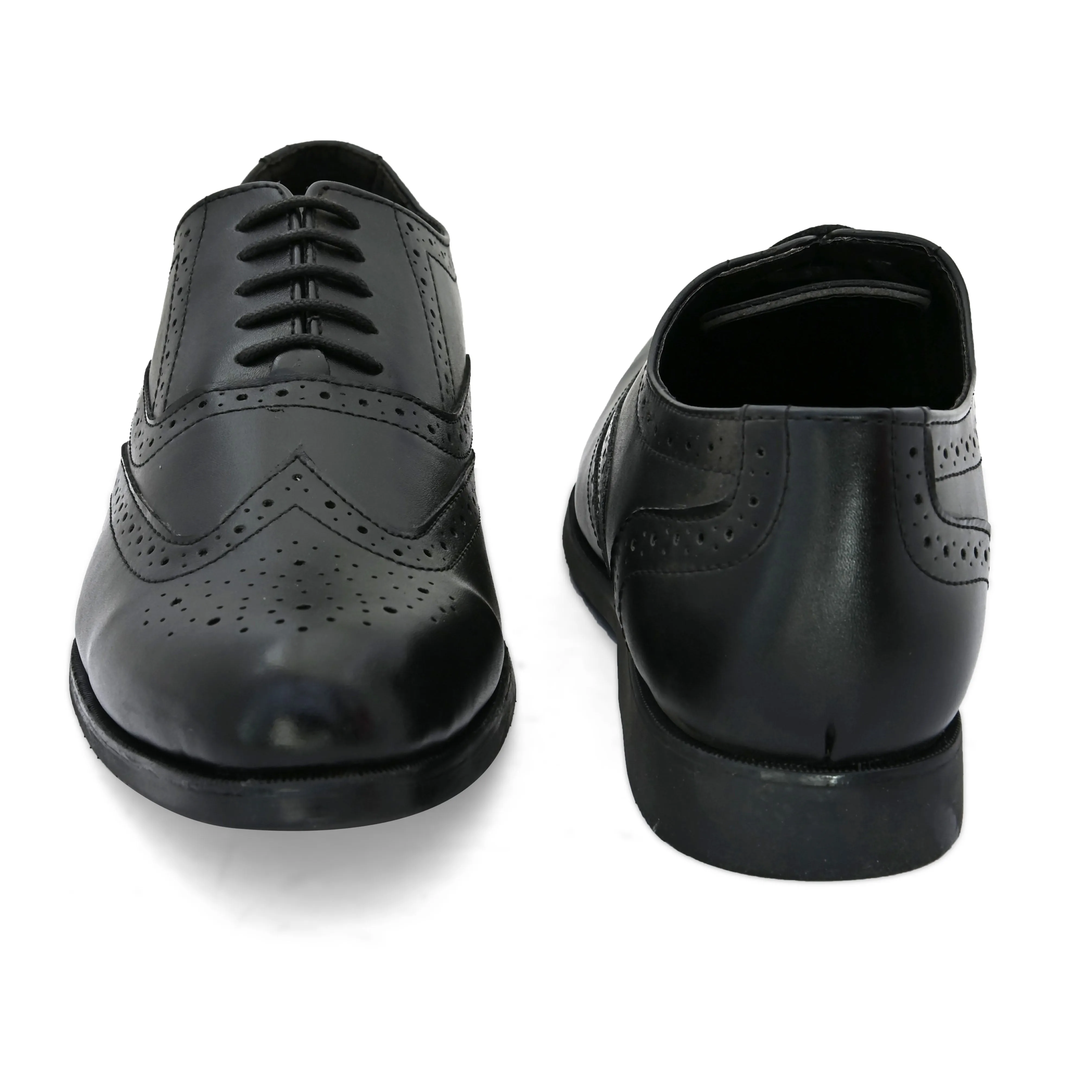 Obey Black Formal Brogues