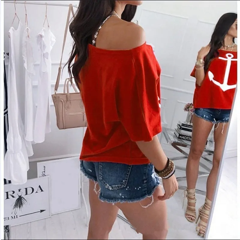 Off Shoulder Loose Casual Top