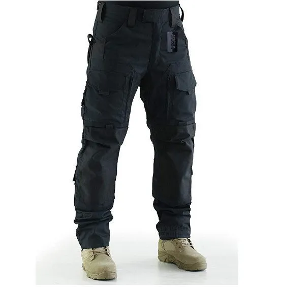 Outdoor Solid Color Hiking Overalls Men's Pants