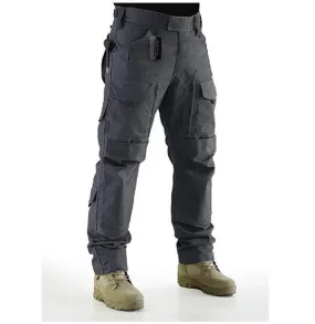 Outdoor Solid Color Hiking Overalls Men's Pants