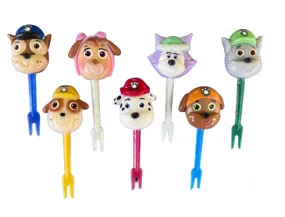 Paw Patrol Handmade Food Picks