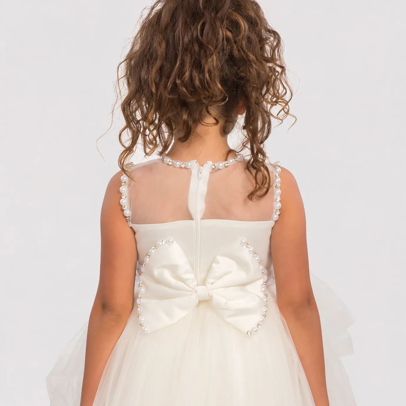 Pearly Beauty Girls Formal Dress