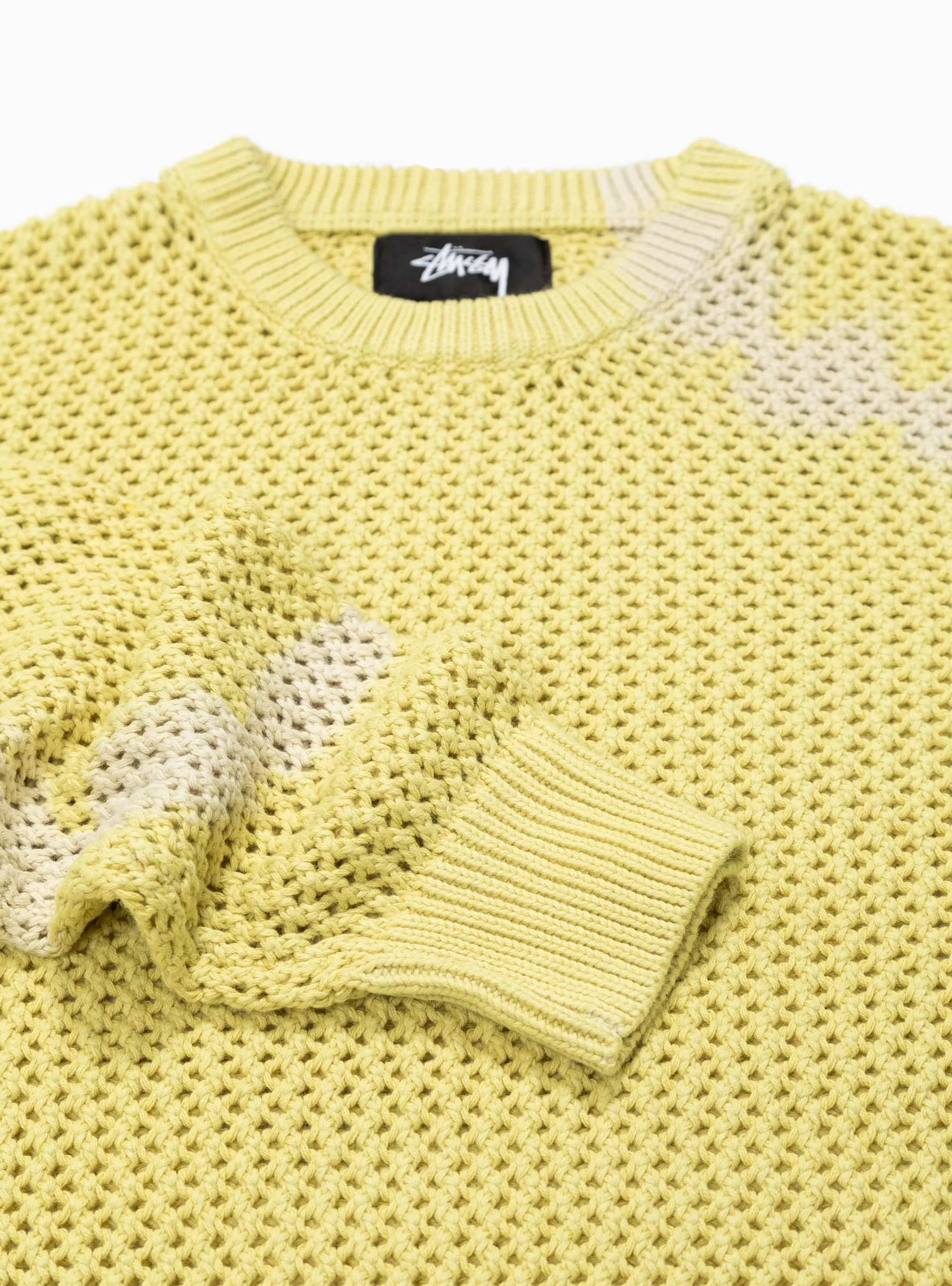 Pig. Dyed Loose Gauge Sweater Yellow