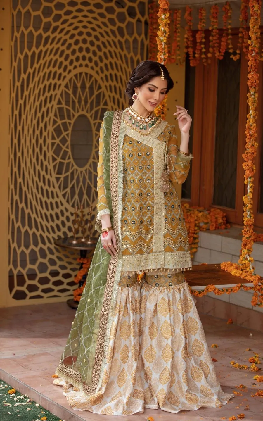 Sanaya Formal Gharara Hussna SYA01