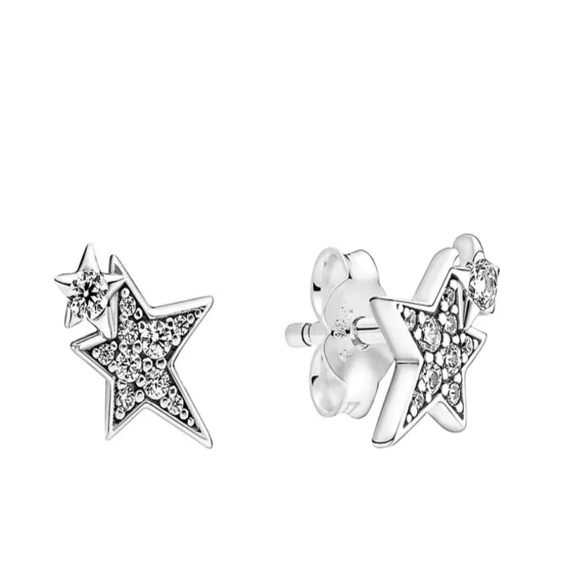 Sterling Silver Stud Women Earrings