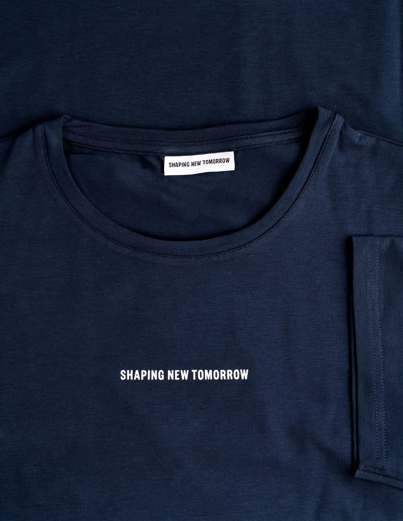 Supima Autograph T-shirt Navy