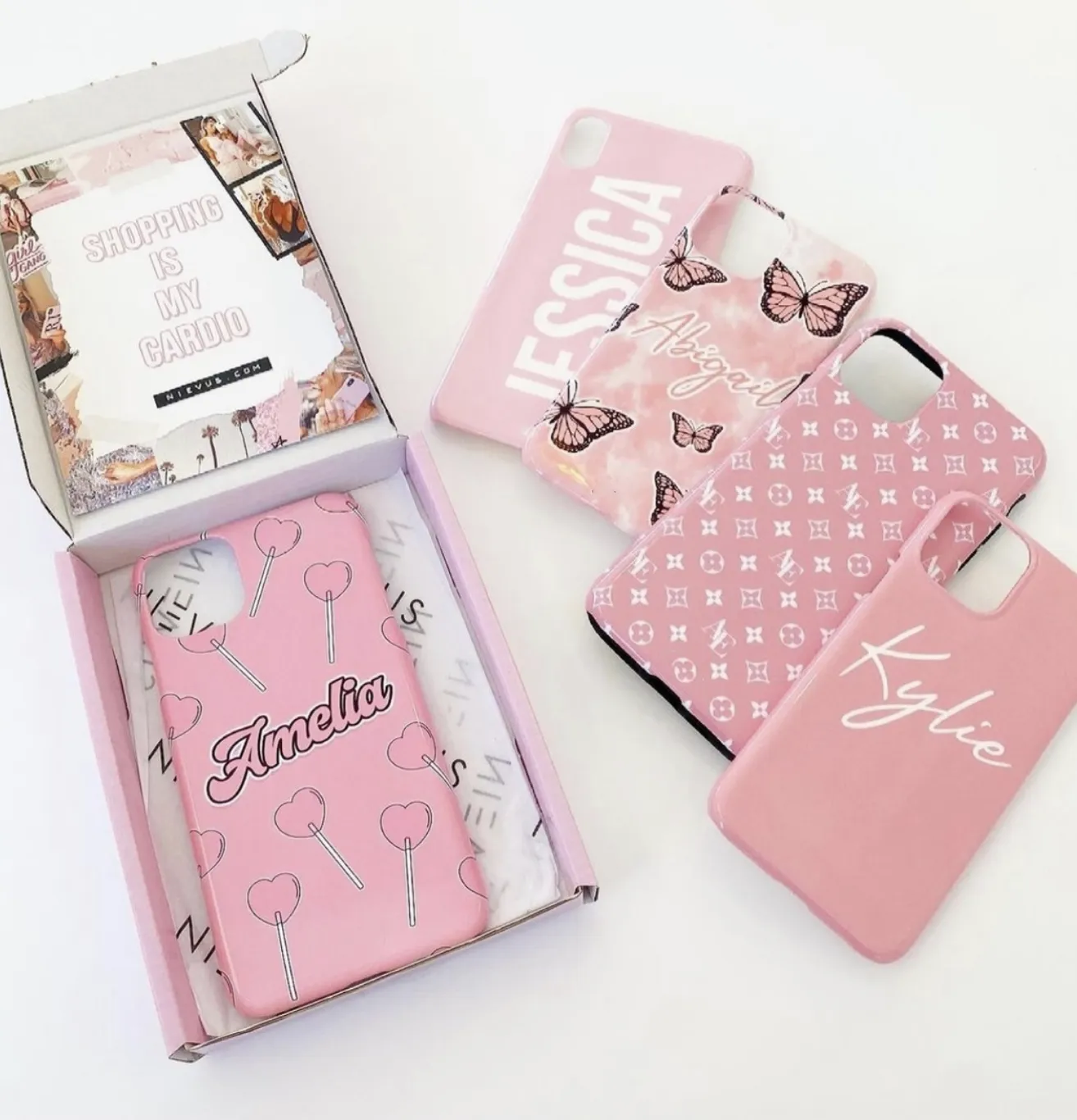 The Personalised Autograph Case - Bubblegum Edition