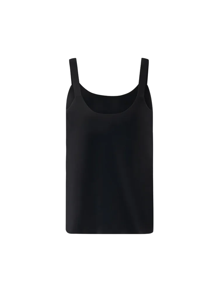 Triacetate U-Neck Women Tank Top