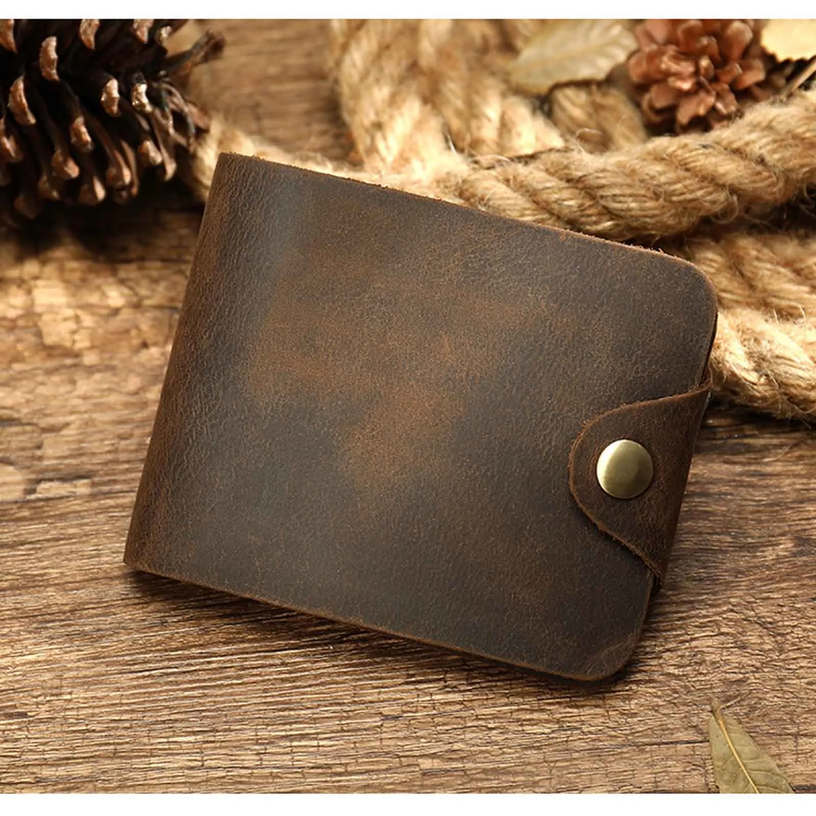 Vintage Bifold  Wallet For Men