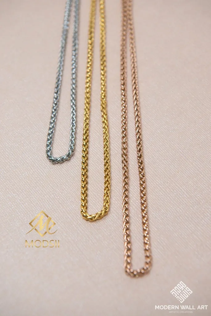 WHEAT CHAIN NECKLACE | WOMEN