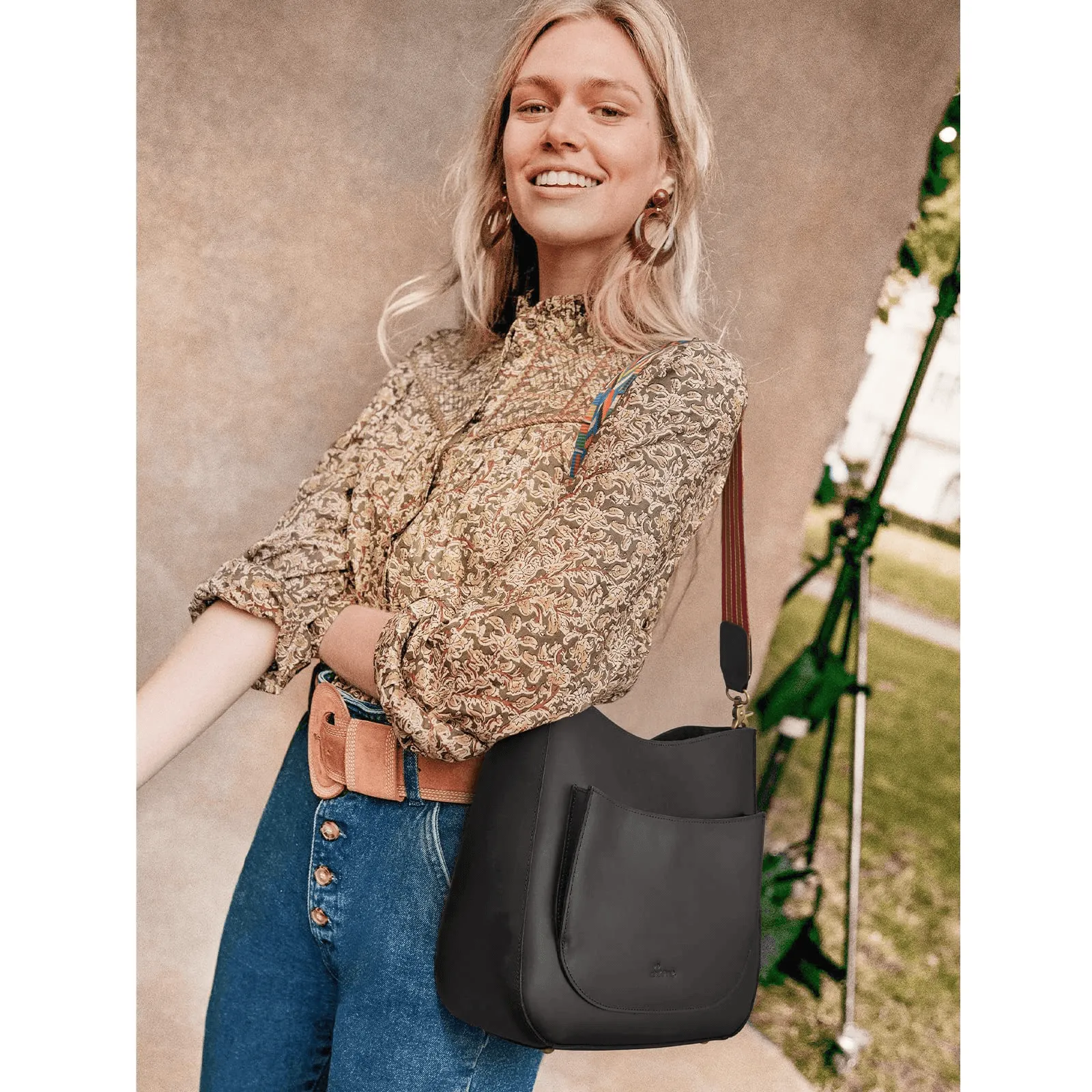 Women Genuine Leather Hobo Bag